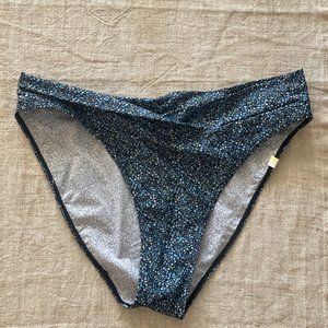 Summersalt V-Front Mid Rise Bikini Bottom - Sz 8